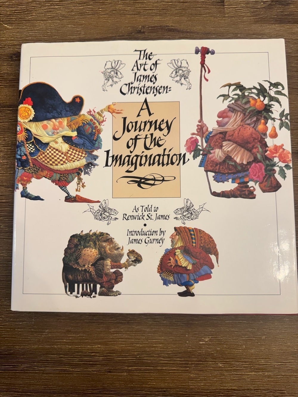The Art Of James Christensen, A Journey Of The Imagination Hardcover Book
